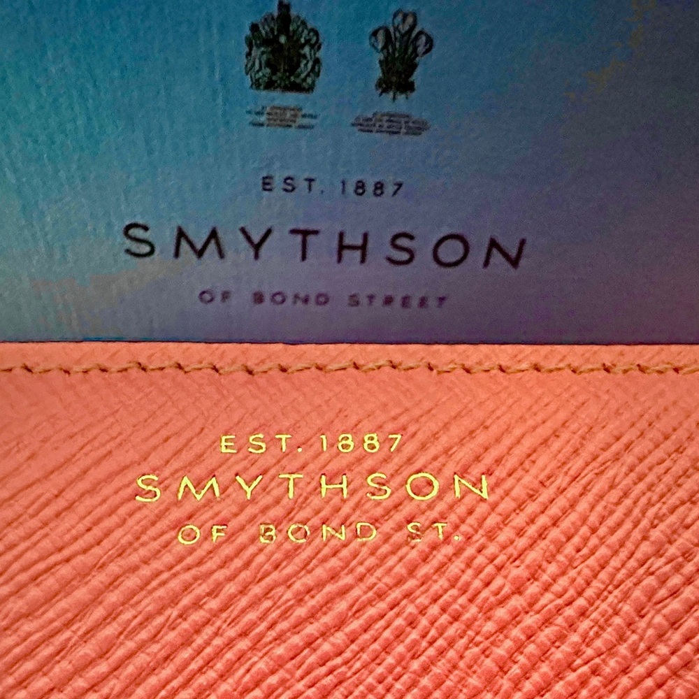 Rare Smythson Continental Wallet (NIB; Pink) - Picture 3 of 16